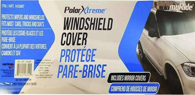 Windshield Cover PolarXtreme by MyRide (works for heat too)