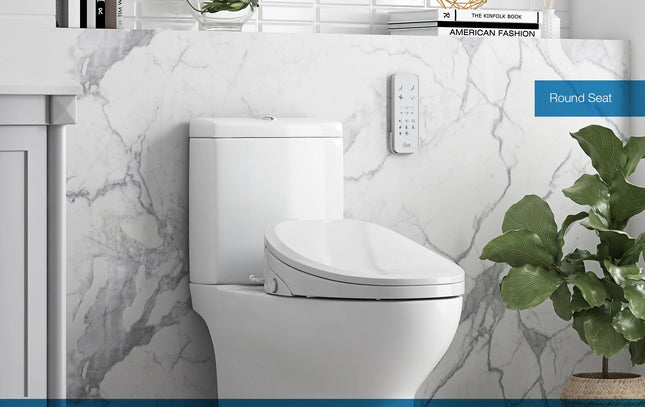 OVE Decors Enlight Smart Bidet Elongated Toilet Seat with Remote Control
