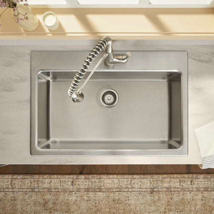 Kohler Pro-Inspired Kitchen Sink Kit with Drying Rack