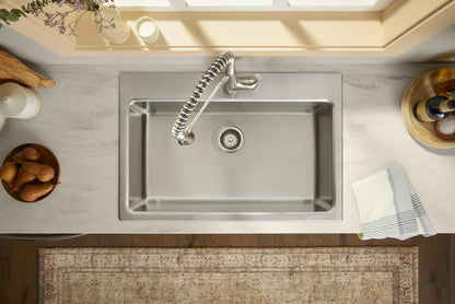 Kohler Pro-Inspired Kitchen Sink Kit with Drying Rack