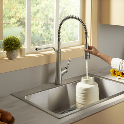 Kohler Pro-Inspired Kitchen Sink Kit with Drying Rack