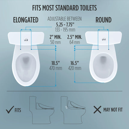 TOTO Washlet Elongated Bidet Seat