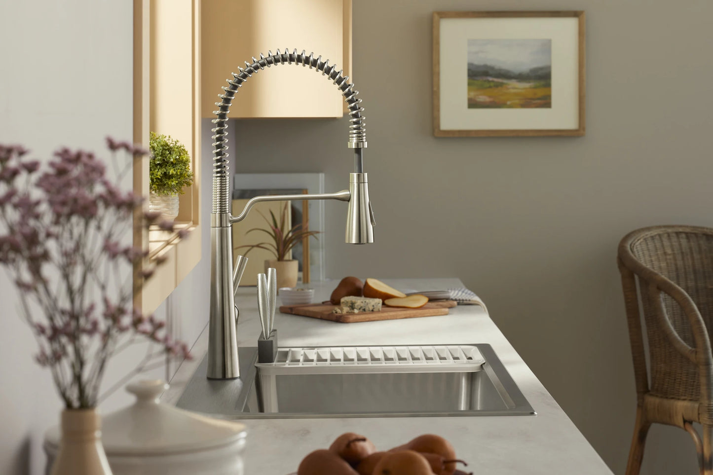 Kohler Pro-Inspired Kitchen Sink Kit with Drying Rack