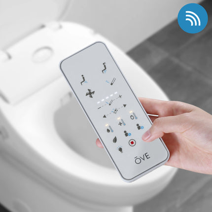 OVE Decors Enlight Smart Bidet Elongated Toilet Seat with Remote Control