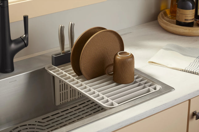 Kohler Pro-Inspired Kitchen Sink Kit with Drying Rack