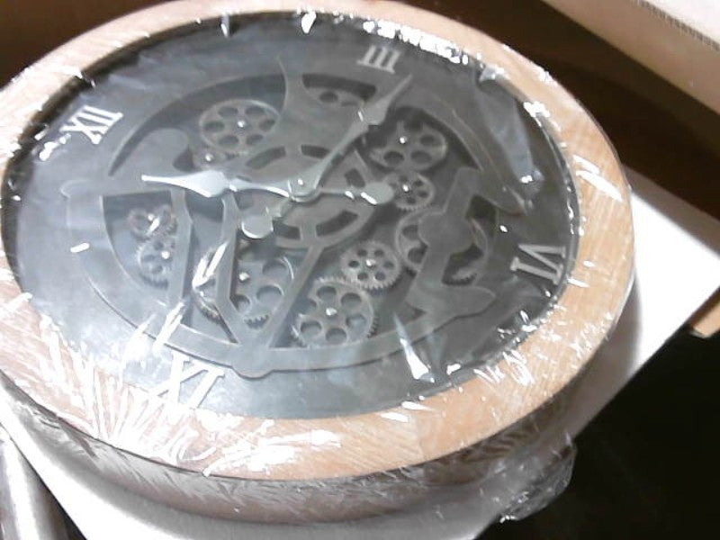 16 inch Large Wall Clocks with Moving Gears