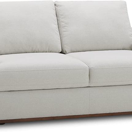 Rivet Modern Loveseat Sofa with Underseat Storage, 63.8''W