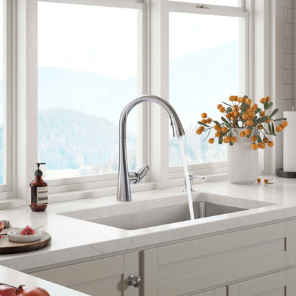 Kohler Anessia Touchless Pull-Down Kitchen Faucet with Optional Deck P