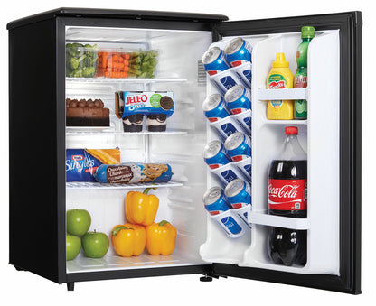 Danby (DAR026A1BDD) 2.6 cu. ft. Compact Fridge in Black