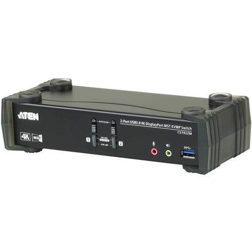 ATEN ATEN-CS1922M KVM Switchbox 2-Port USB 3.0 4K DisplayPort MST KVMP Switch - Quippy's