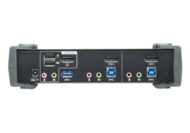 ATEN ATEN-CS1922M KVM Switchbox 2-Port USB 3.0 4K DisplayPort MST KVMP Switch - Quippy's