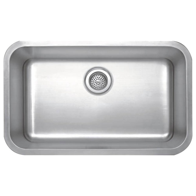 Stainless Steel Single Bowl Under Mount Sink (3 PALLETS - 168pc)