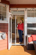 Single Retractable Screen Door