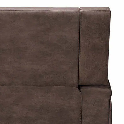 National brand - Fabric Manual Reclining Sofa