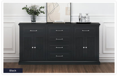 Positano 72” Customizable Accent Cabinet with Storage