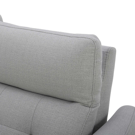 Alpendale Fabric Power Loveseat with Power Headrests