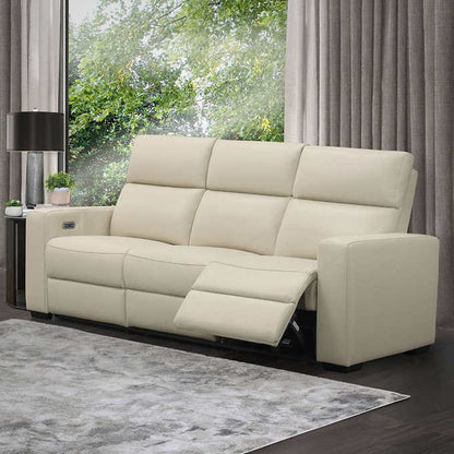 National brand - Leather Power Reclining Sofa