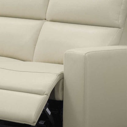 National brand - Leather Power Reclining Loveseat