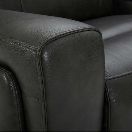 6-piece Leather Power Reclining Sectional with Power Headrests