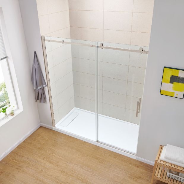 OVE Kelsey 72 inch Tempered Glass Shower Enclosure