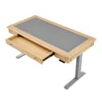 KOBLE Danee 60'' Sit-Stand Electric Desk - Oak