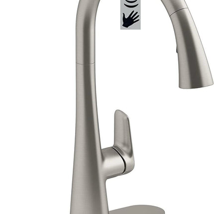 Kohler Anessia Touchless Pull-Down Kitchen Faucet with Optional Deck P